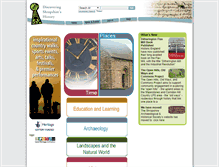 Tablet Screenshot of discovershropshire.org.uk